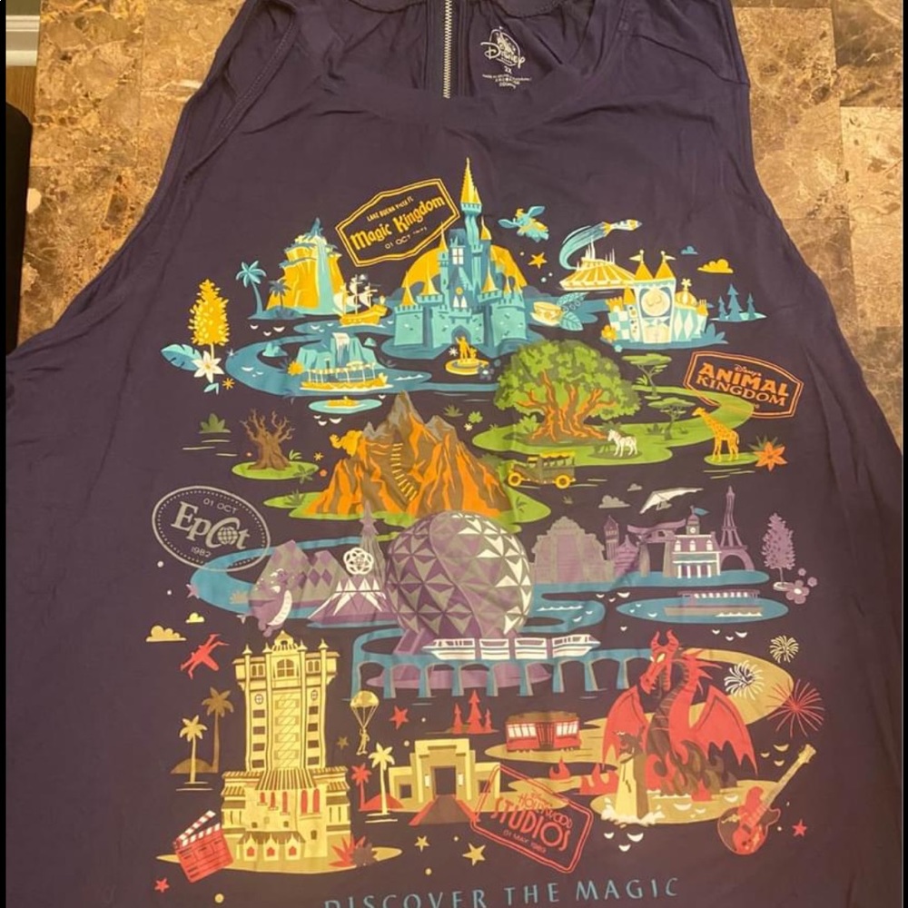 Disney Tank with all 4 parks!